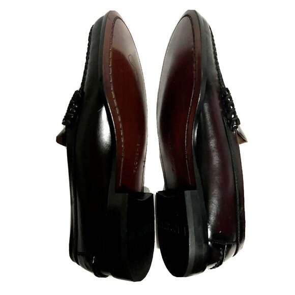 Florsheim Berkley Burgundy Penny Loafers Dress Shoes 9.5D Slip On Moc Toe main image 5